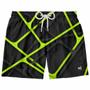 Imagem de Kit 3 Bermudas Masculina Praia Estampada Surf Boardshort Verão Moda Casual Esportiva Tactel