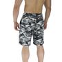 Imagem de Kit 3 Bermudas Moletom e Moletinho MXD Conceito Cores Diversas Opções Básica FullPrint Sport Fit