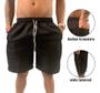 Imagem de Kit 3 Bermudas Shorts Masculino Tactel Liso 3 Bolsos