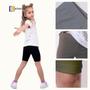 Imagem de Kit 3 Bermudas Shorts modelo Ciclista Infantil