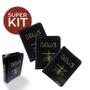 Imagem de Kit 3 Bíblia Sagrada Zíper com Índice 14cm Atacado Revenda