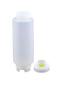 Imagem de Kit 3 Bisnagas 473 ml (16 Oz) Bico NSF Com Válvula AZUL Para Consistência Grossa + 3 Bisnagas 473 ml (16 Oz) Bico NSF Com Válvula AMARELA Para Consist
