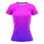 Imagem de Kit 3 Blusa Feminina Academia Fitness Caminhada Treino Beach tennis Musculação Dry fit ante suor