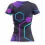 Imagem de Kit 3 Blusa Fitness Feminina Roupa de academia Caminhada Treino Musculação Funcional