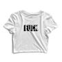 Imagem de Kit 3 Blusas Cropped Tshirt Camiseta Feminina Blusinha