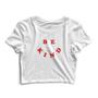 Imagem de Kit 3 Blusas Cropped Tshirt Camiseta Feminina Blusinha