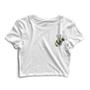 Imagem de Kit 3 Blusas Cropped Tshirt Camiseta Feminina Blusinha