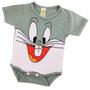 Imagem de Kit 3 Body infantil malha personagem bebe