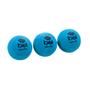 Imagem de Kit 3 Bolinhas Para Frescobol Borracha Cores Sortidas - Bel Fix