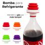 Imagem de Kit 3 Bomba Mantem Gás Refrigerante Pet Vácuo Coca Guaraná