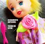 Imagem de Kit 3 Bonecas Ovo Supresa Barbie Princesa Pente Cabelo Vestido Presente Menina Criança