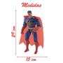 Imagem de Kit 3 Bonecos Articulados Super Heróis Liga da Justiça 29 cm