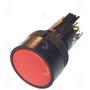 Imagem de Kit 3 Botão de Impulso Comando Monobloco Pulso 1 NF Vermelho Sem Trava EA142