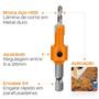 Imagem de Kit 3 Brocas Com Escareador 3.2Mm X 8Mm Encaixe 1/4 Madeira