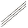 Imagem de Kit 3 Brocas Para Concreto Longa 6Mm X 300Mm Metal Duro