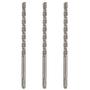 Imagem de Kit 3 Brocas Sds Plus 10 X 400Mm Widea Concreto Profissional