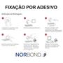 Imagem de Kit 3 Cabide Gancho Multiuso Para Toalha Objetos Banheiro Adesivo Dupla Face Cromado - Future