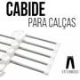Imagem de Kit 3 Cabides P/ Calça Multiuso Dobrável Portátil Calceiro