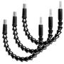 Imagem de Kit 3 Cabos Extensor Flexível Bits 1/4 Chicote Parafusadeira