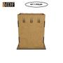 Imagem de Kit 3 Cachepot Borda Ondulada Passa Fita P 7x7x10 Laser Mdf Madeira