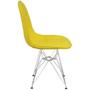 Imagem de Kit 3 Cadeiras Charles Eames Botonê Eiffel Base Metal