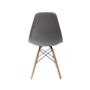 Imagem de Kit 3 Cadeiras Charles Eames Eiffel Fendi Base Madeira