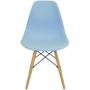 Imagem de Kit 3 Cadeiras Charles Eames Eiffel Wood Design - ul Claro