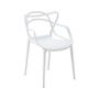 Imagem de Kit 3 Cadeiras Jantar Allegra Branco Polipropileno