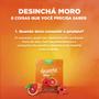 Imagem de Kit 3 Caixas Desinchá Moro Sabor Laranja e Hibisco Desin Chá 90 Sachês 4,5g Suplemento Alimentar Natural Original