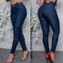 Imagem de Kit 3 Calça Jeans Feminina Skinny Cintura Alta Premium