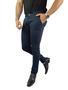 Imagem de Kit 3 Calça Jeans Masculina Alfaiataria Sarja Slim Skinny Social Premium Fino Fit