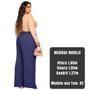 Imagem de Kit 3 Calça Pantalona Plus Size Tamanho Real Confortável Elegante Linha Premium Luxo