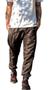 Imagem de Kit 3 Calças Tactel Jogger Slim Skinny Homens Estilosos  016