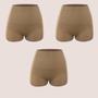 Imagem de Kit 3 Calcinha Boxer Sem Costura Zee Rucci Modeladora