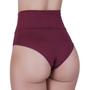 Imagem de Kit 3 Calcinha Cós Alto Segura Barriga Tanga Modeladora Pós Parto Thamires