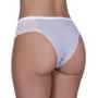 Imagem de Kit 3 Calcinha de Algodao Feminino Tanga Conforto Renda Listrada - c2 KIT 3 CALCINHAS LÍVIA