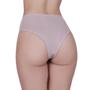 Imagem de Kit 3 Calcinha de Algodão Tanga Cós Alto Duplo Modeladora Raquel