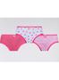 Imagem de Kit/3 Calcinha Lobinha Lupo 18100-089 kids Estampada Algodão T. PP/G