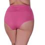 Imagem de Kit 3 Calcinha Plus Size Cintura Alta Tanga Grande Cós Alto 50 52 54 56 - KIT 3 THAMIRES PLUS