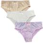 Imagem de Kit 3 Calcinha Senhora Calçola Com Renda Fristyle Microfibra Feminina Adulto