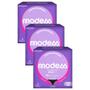 Imagem de Kit 3 Calcinhas Absorvente Modess Fluxo Leve/Moderado GG