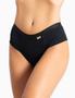 Imagem de Kit 3 Calcinhas Algodão com Pala lateral Dupla larga Elastico Macio confortavel lingerie feminina