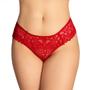 Imagem de Kit 3 calcinhas de renda fio dental conforto lingerie de moda intima 