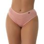 Imagem de Kit 3 Calcinhas Fio Duplo Microfibra Bicolor Conforto Lateral Reforçada Cintura Alta Lingerie