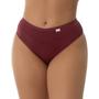 Imagem de Kit 3 Calcinhas Fio Duplo Microfibra Bicolor Conforto Lateral Reforçada Cintura Alta Lingerie
