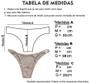 Imagem de Kit 3 calcinhas lateral dupla em cotton g