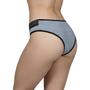 Imagem de Kit 3 Calcinhas Mescla Algodão Lingerie Conforto Tanga Laço