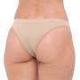 Imagem de Kit 3 Calcinhas Selene Sem Costura - Nude e Preto
