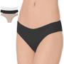 Imagem de Kit 3 Calcinhas Sortida Tanga de Algodão Feminina