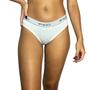 Imagem de Kit 3 Calcinhas Tanga Cotton Algodão Confortável com Elástico Try Basics